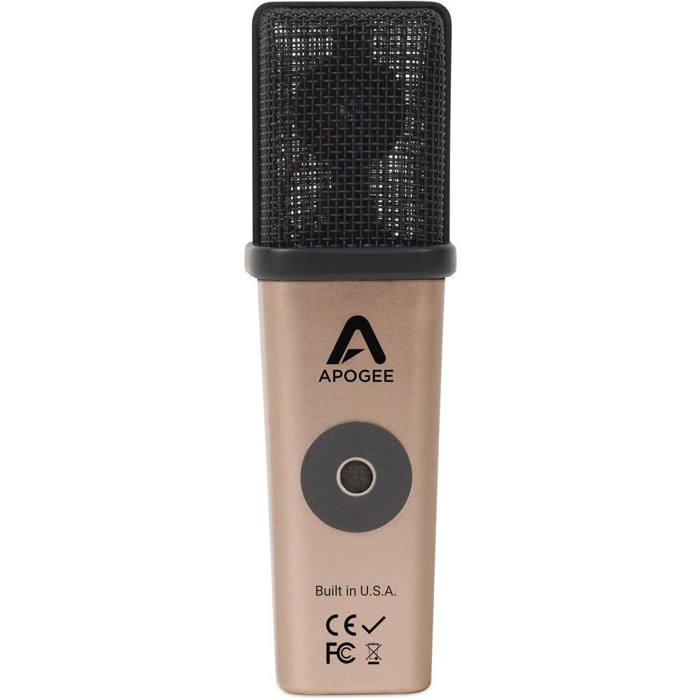 Apogee Electronics HypeMiC USB Cardioid Condenser Microphone with Built-In Analog Compressor, Apogee, Electronics, HypeMiC, USB, Cardioid, Condenser, Microphone, with, Built-In, Analog, Compressor