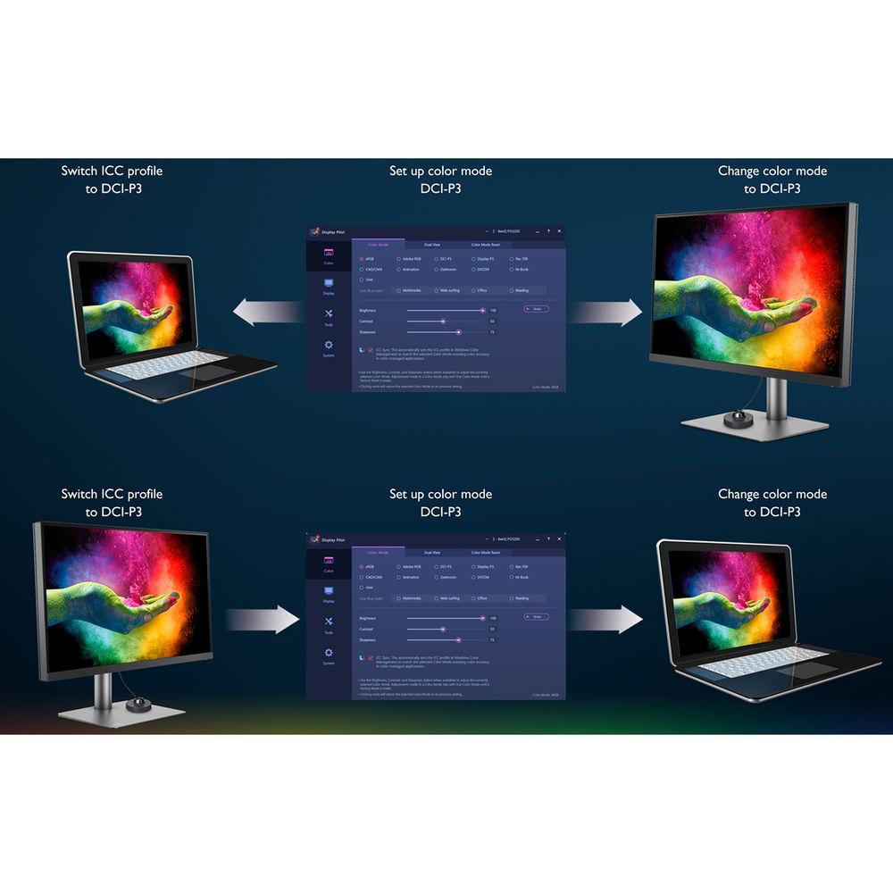 BenQ PD2720U DesignVue Designer 27" 16:9 HDR 4K IPS Monitor