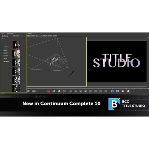 Boris FX Continuum 2019 for Apple Final Cut Pro X and Motion