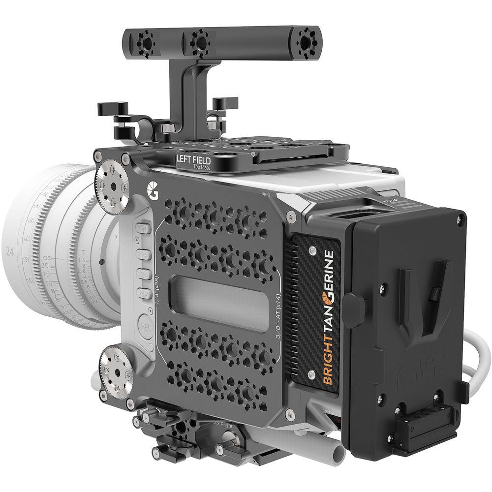 Bright Tangerine Left Field Cage with Power Module for ARRI ALEXA Mini, Bright, Tangerine, Left, Field, Cage, with, Power, Module, ARRI, ALEXA, Mini