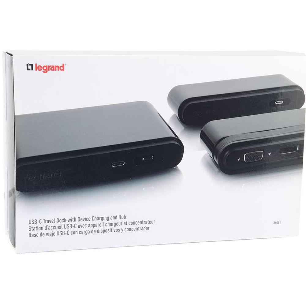 C2G USB-C Travel Dock With Charging And Hub