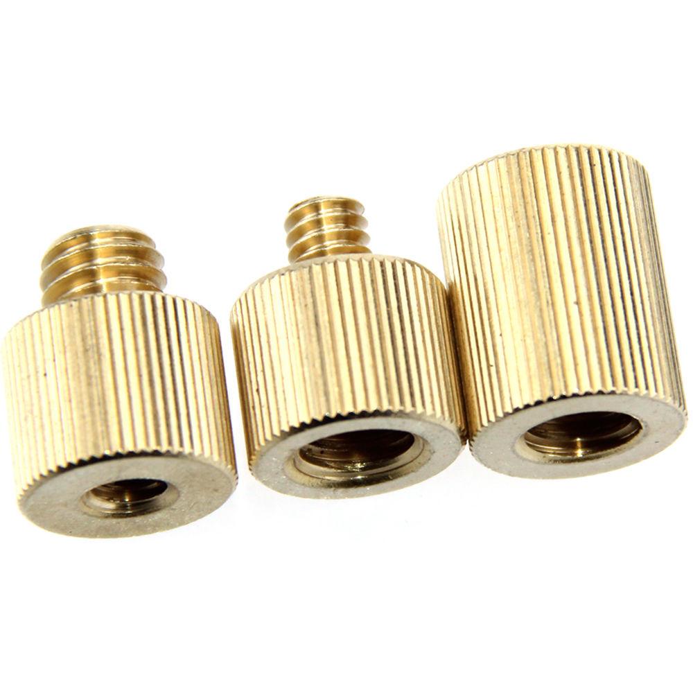 CAMVATE 1 4"-20 To 3 8"-16 , 3 8"-16 To 1 4"-20 And 1 4"-20 To 3 8"-16 Screw Adapter