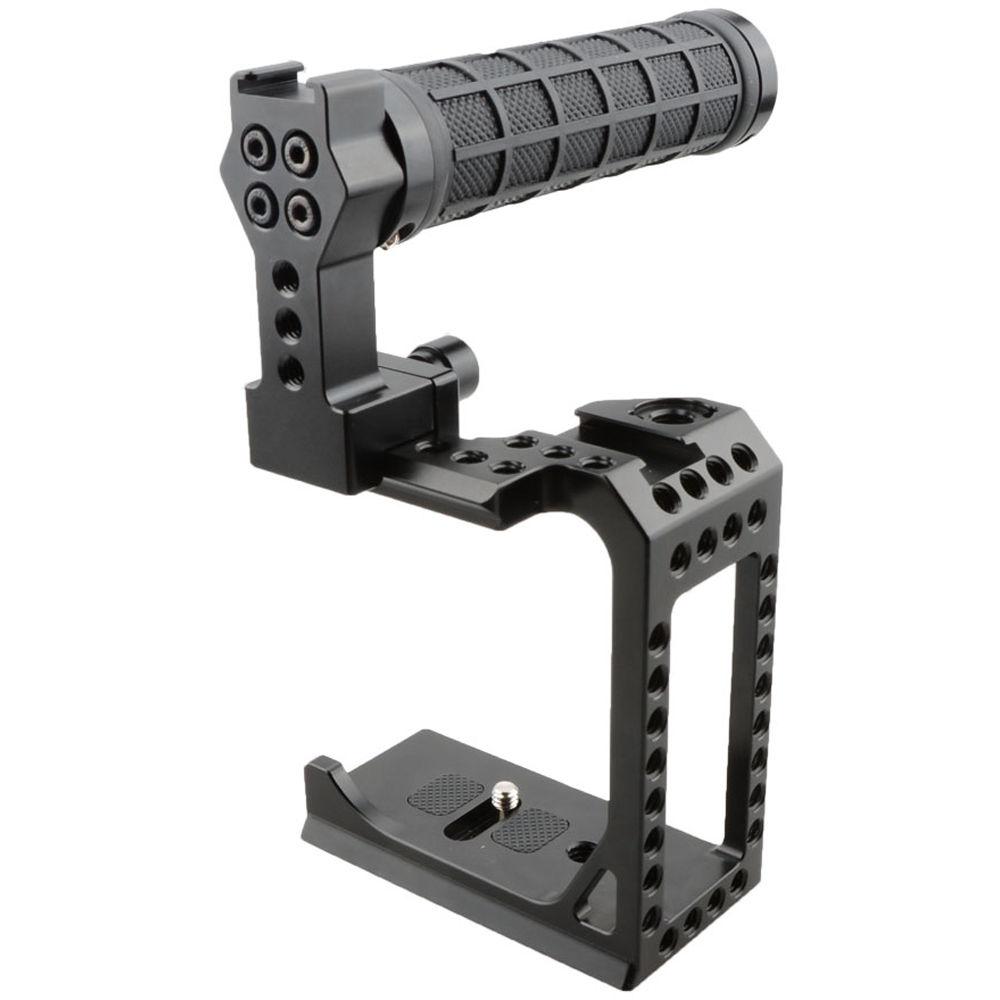 CAMVATE Camera Cage with Rubber Handle for Sony a7 Series