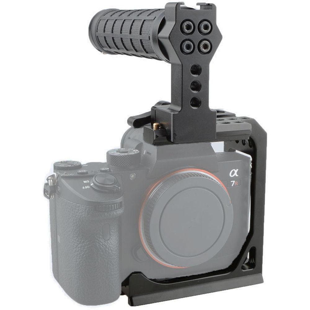 CAMVATE Camera Cage with Rubber Handle for Sony a7 Series