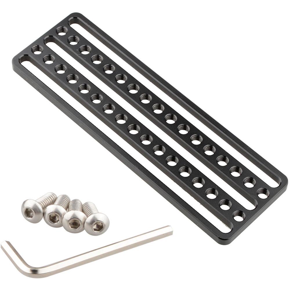 CAMVATE Mounting Cheese Plate with 1 4"-20 Threaded Holes for Monitor Cage