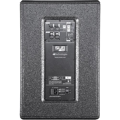 dB Technologies SUB 612 Bass-Reflex 1200W 12" Active Subwoofer