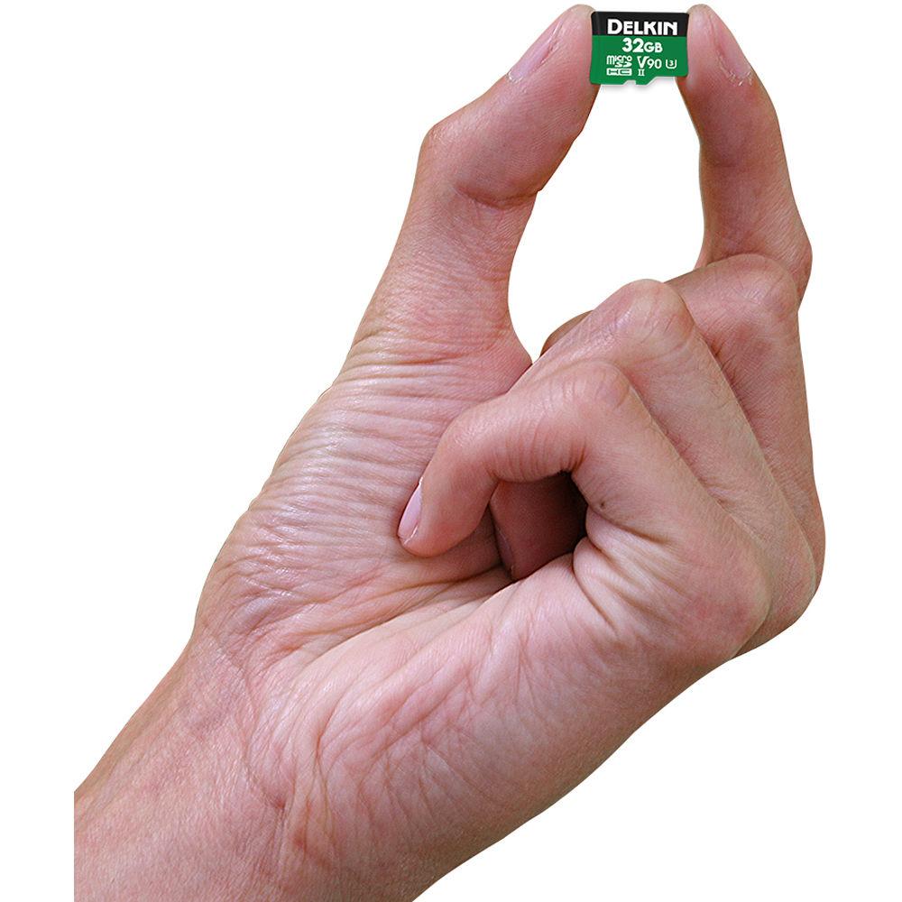 Delkin Devices 32GB Power UHS-II microSDHC Memory Card