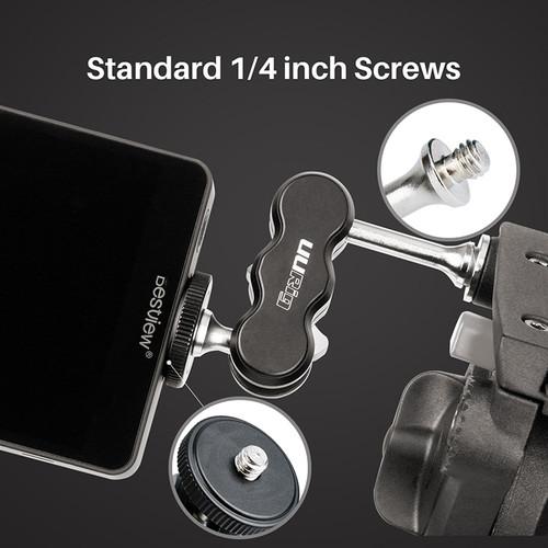 DigitalFoto Solution Limited Double Ball Head Magic Arm Mount With 1 4