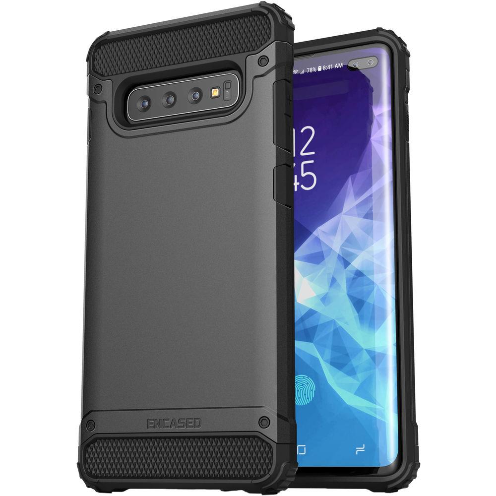 Encased Scorpio Series Case with Belt Clip Holster for Samsung Galaxy S10