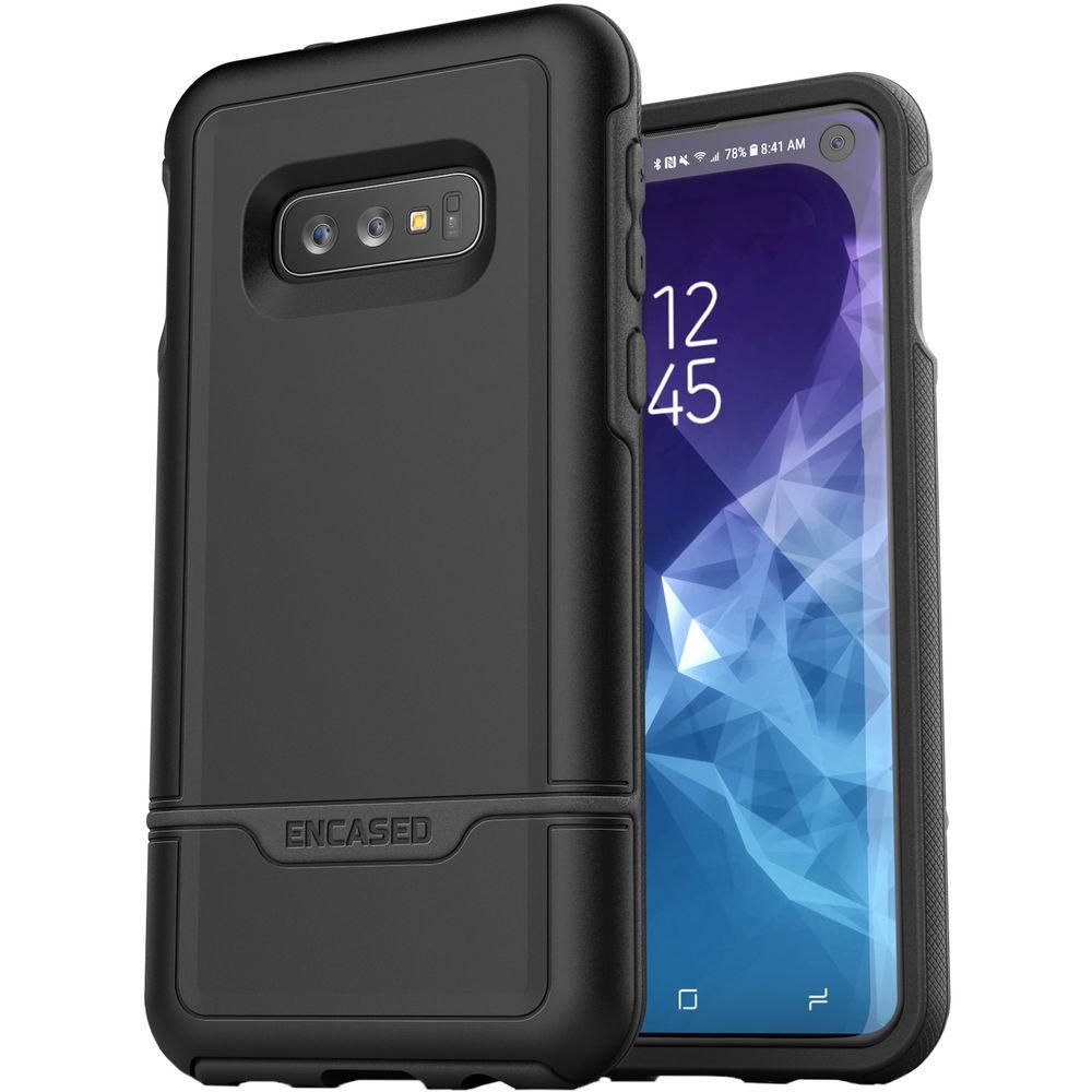Encased Scorpio Series Case with Belt Clip Holster for Samsung Galaxy S10e