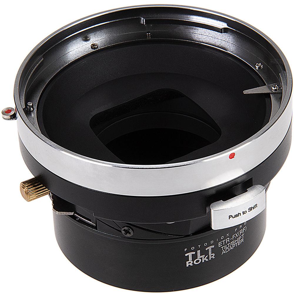 FotodioX Pro Tilt and Shift ROKR Lens Adapter for Bronica ETR Lens to FUJIFILM X-Series Camera