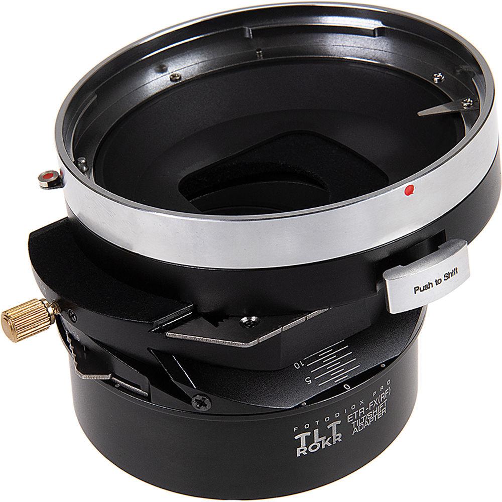 FotodioX Pro Tilt and Shift ROKR Lens Adapter for Bronica ETR Lens to FUJIFILM X-Series Camera