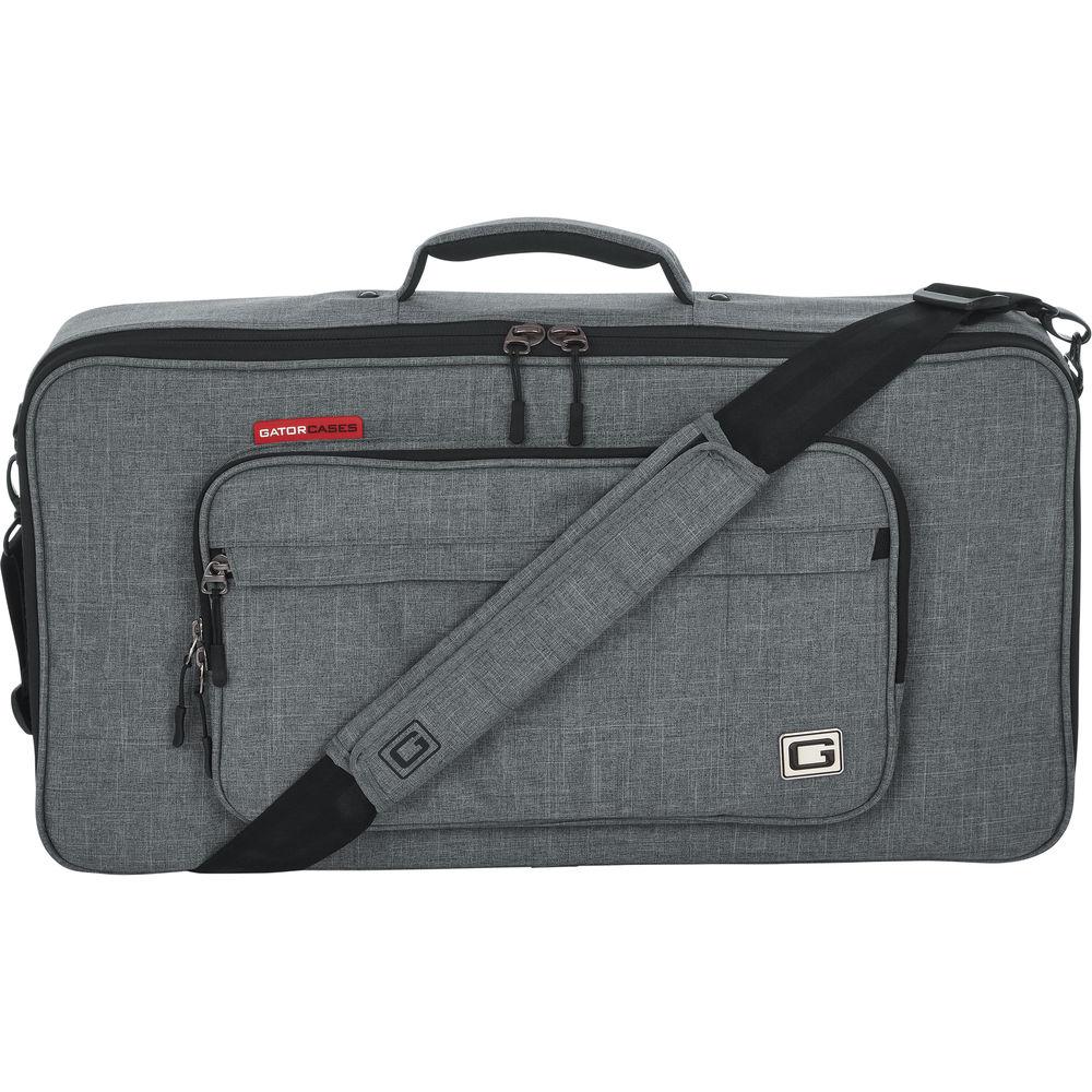 Gator Cases Bag Hold Carries Mini Keyboards, Mixers, Drum Machines,24"X12" Internal Dims