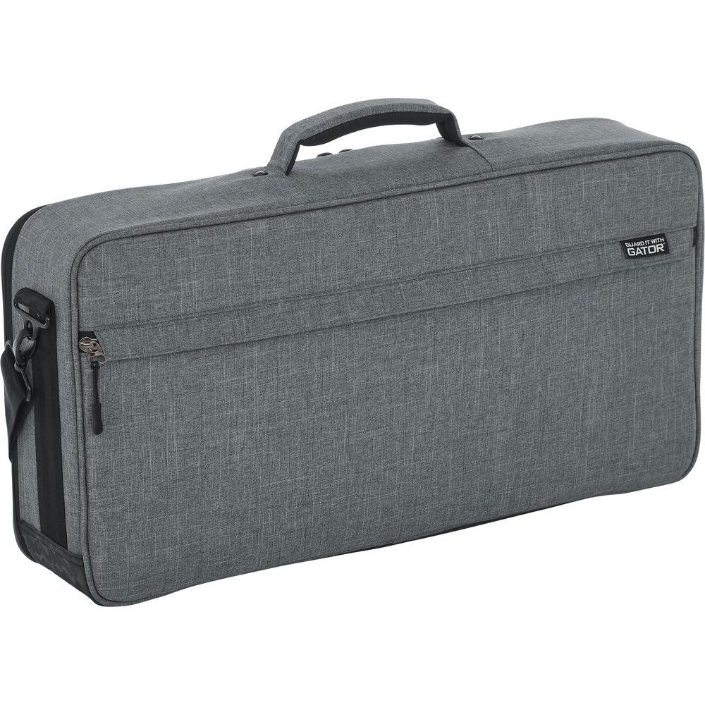 Gator Cases Bag Hold Carries Mini Keyboards, Mixers, Drum Machines,24"X12" Internal Dims