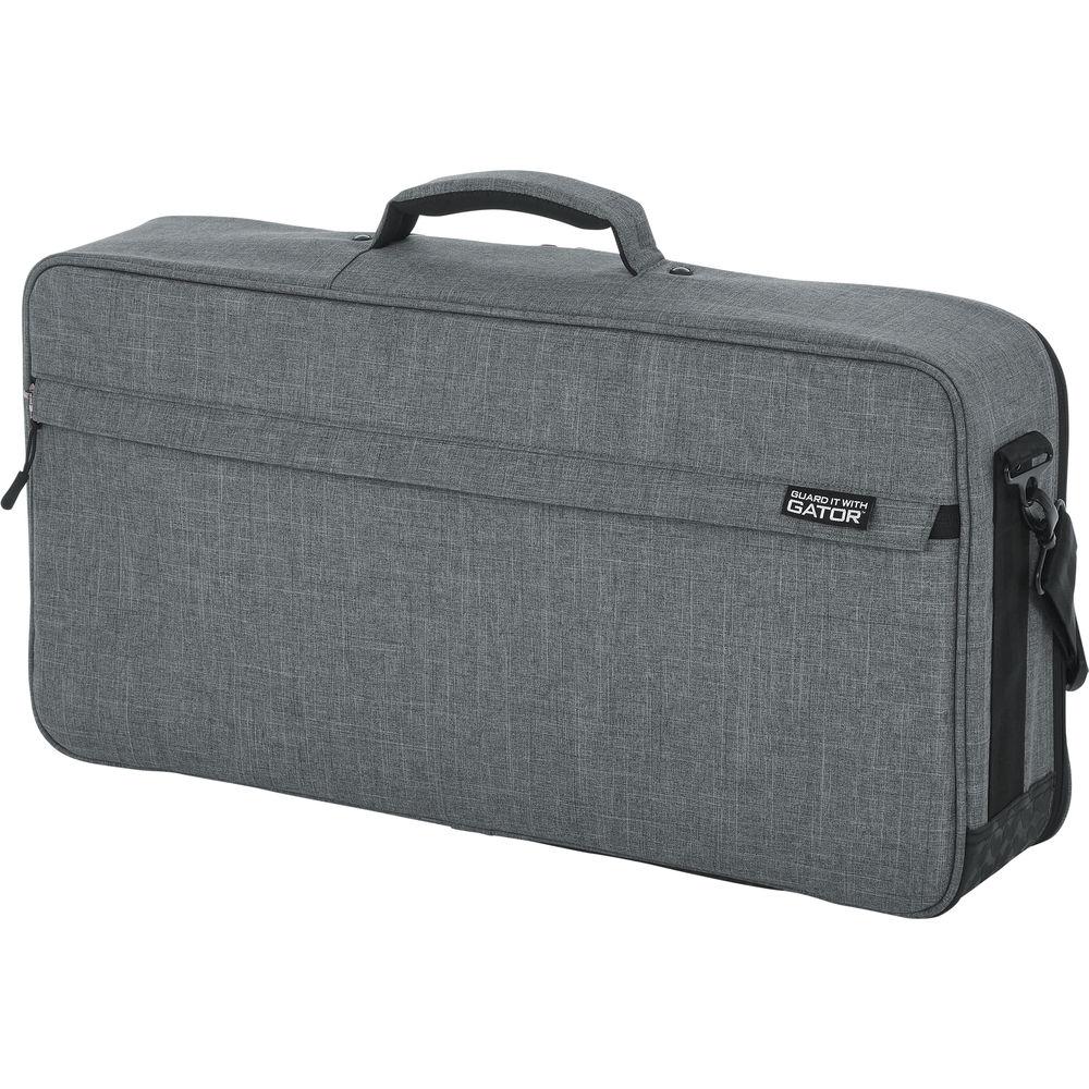 Gator Cases Bag Hold Carries Mini Keyboards, Mixers, Drum Machines,24"X12" Internal Dims
