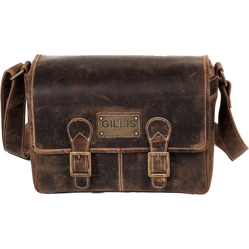 GILLIS LONDON Trafalgar Leather Handy Shoulder Camera Bag