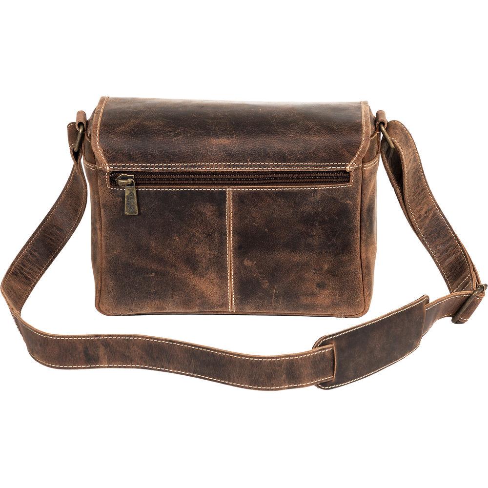 GILLIS LONDON Trafalgar Leather Handy Shoulder Camera Bag