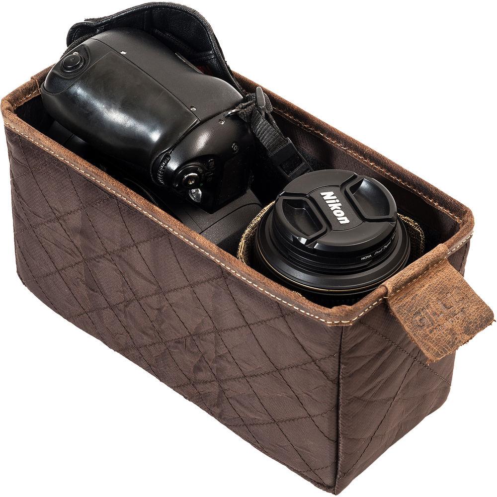 GILLIS LONDON Trafalgar Leather Handy Shoulder Camera Bag