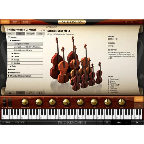 IK Multimedia Miroslav Philharmonik 2 - Virtual Instrument Collection