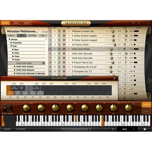 IK Multimedia Miroslav Philharmonik 2 - Virtual Instrument Collection