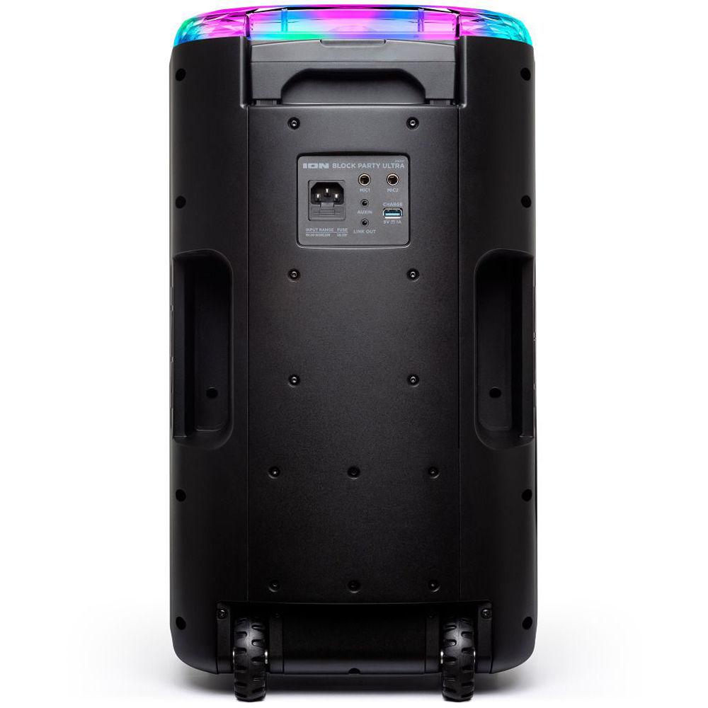 ION Audio Block Party Ultra 120W Bluetooth Speaker System