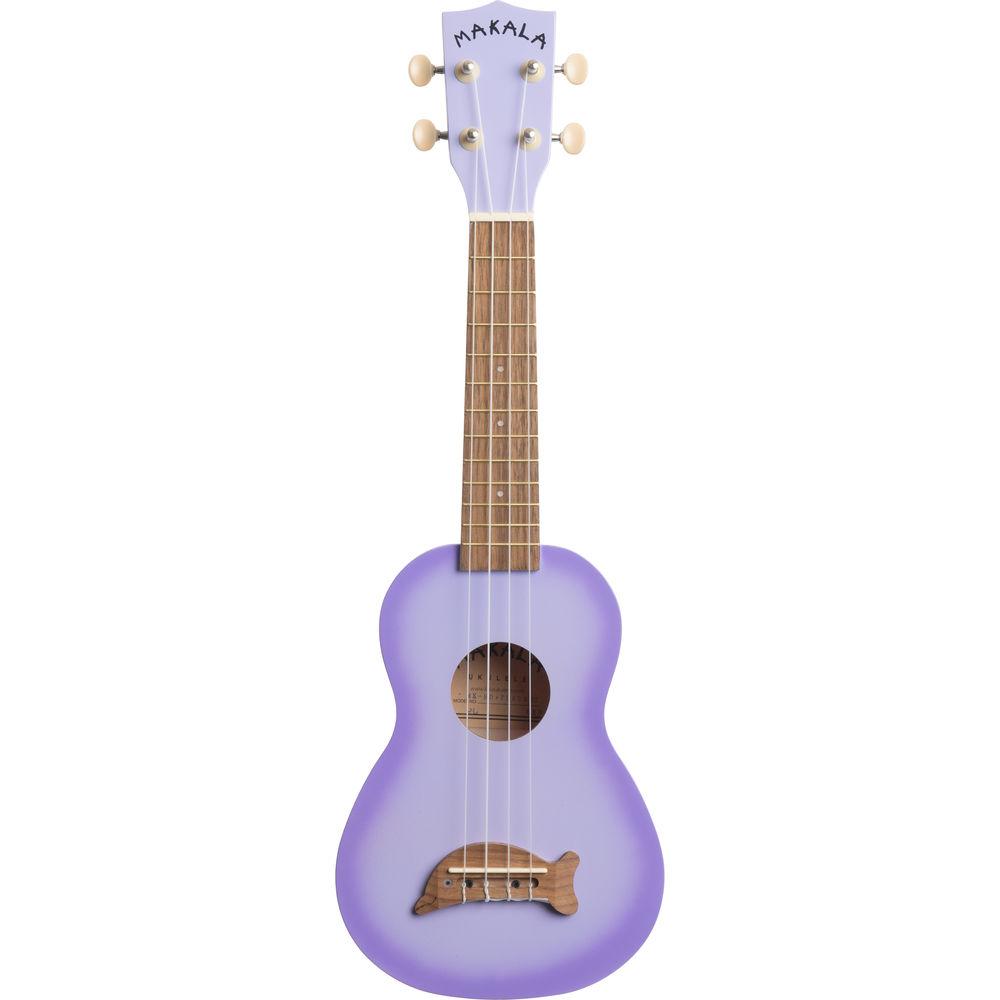 KALA Gloss Dolphin Bridge Soprano Ukulele with Tote Bag