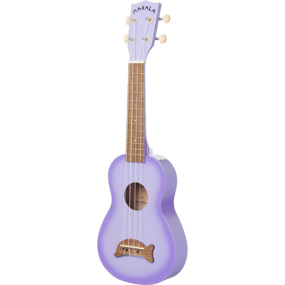 KALA Gloss Dolphin Bridge Soprano Ukulele with Tote Bag