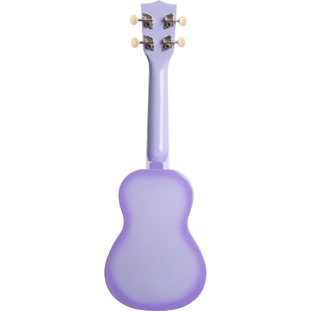 KALA Gloss Dolphin Bridge Soprano Ukulele with Tote Bag