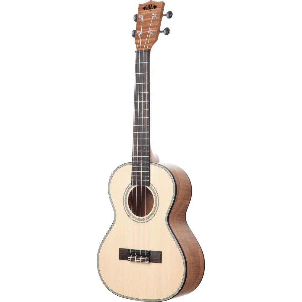 KALA Satin Solid Spruce Exotic Mahogany Tenor Ukulele