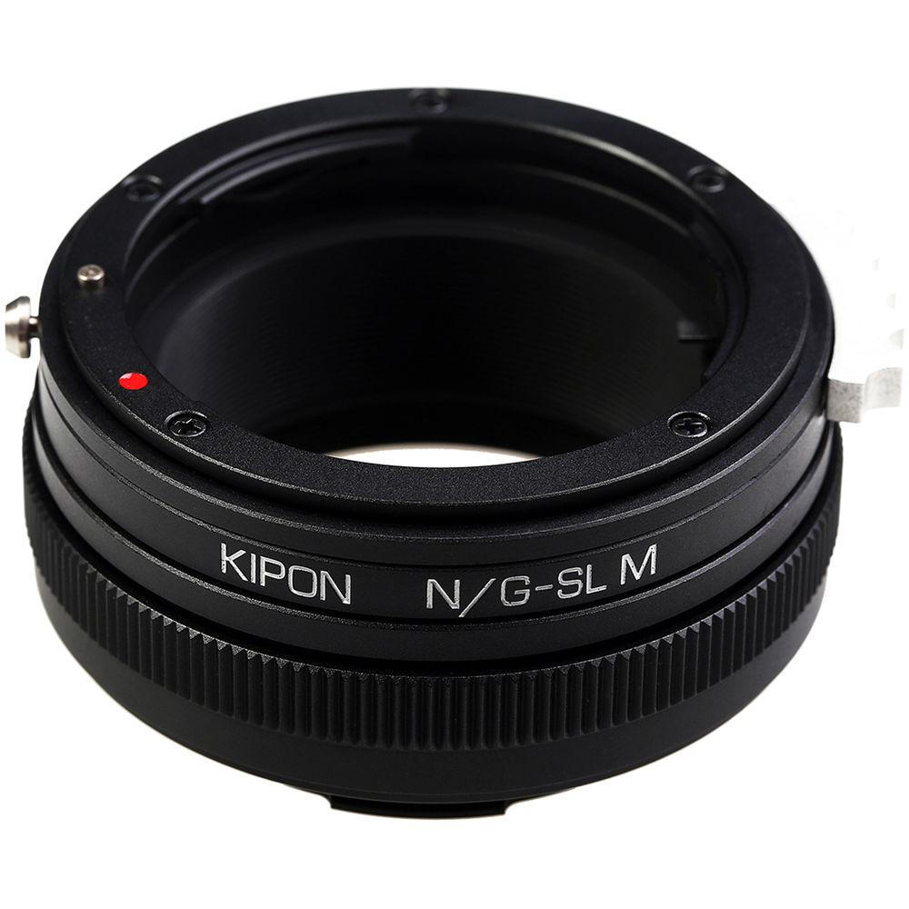 KIPON Macro Lens Mount Adapter for Nikon F-Mount, G-Type Lens to Leica L-Mount Camera