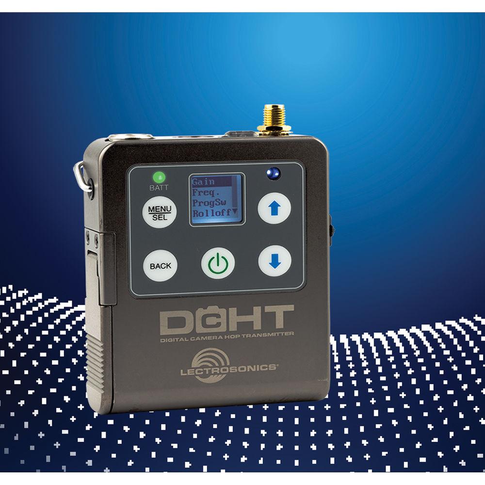 Lectrosonics DCHT Wireless Digital Camera Hop Transmitter, Lectrosonics, DCHT, Wireless, Digital, Camera, Hop, Transmitter