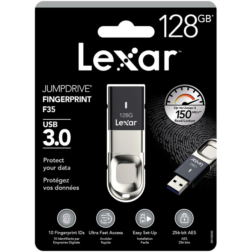 Lexar Jumpdrive Fingerprint F35 USB 3.0