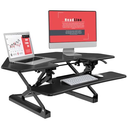 Loctek LXR 41" SIT-STAND RISER - BLACK