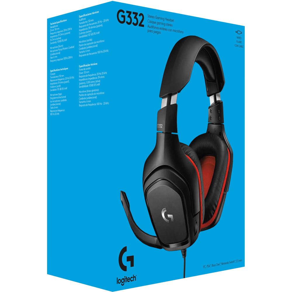 Logitech G332 Wired Stereo Gaming Headset