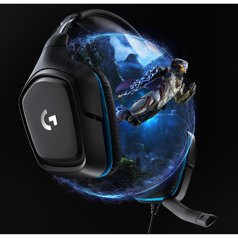Logitech G432 7.1 Surround Sound Wired Gaming Headset