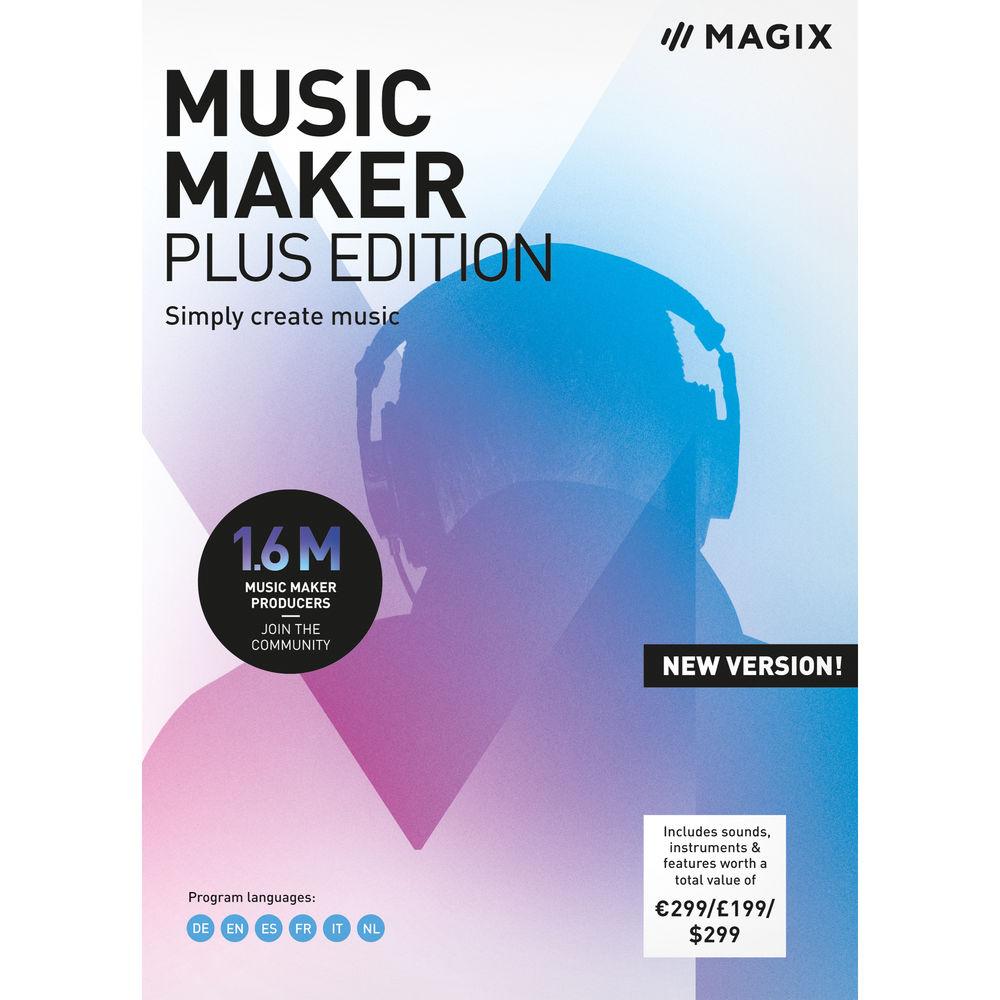MAGIX Entertainment Music Maker 2019 Plus Edition - Music Production Software
