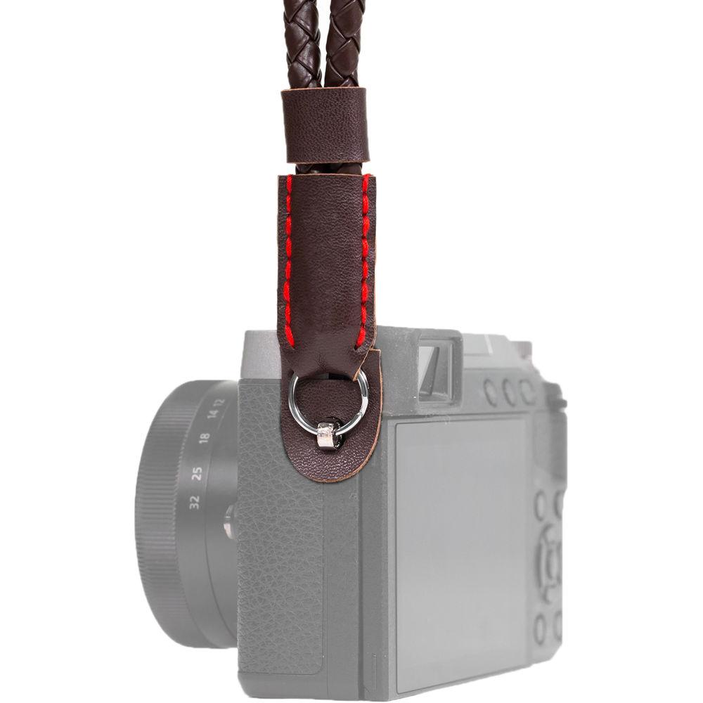MegaGear Leather Woven DSLR Wrist Strap