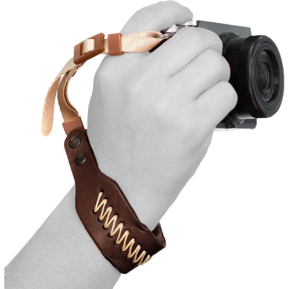MegaGear PU Padded Leather Wrist Strap
