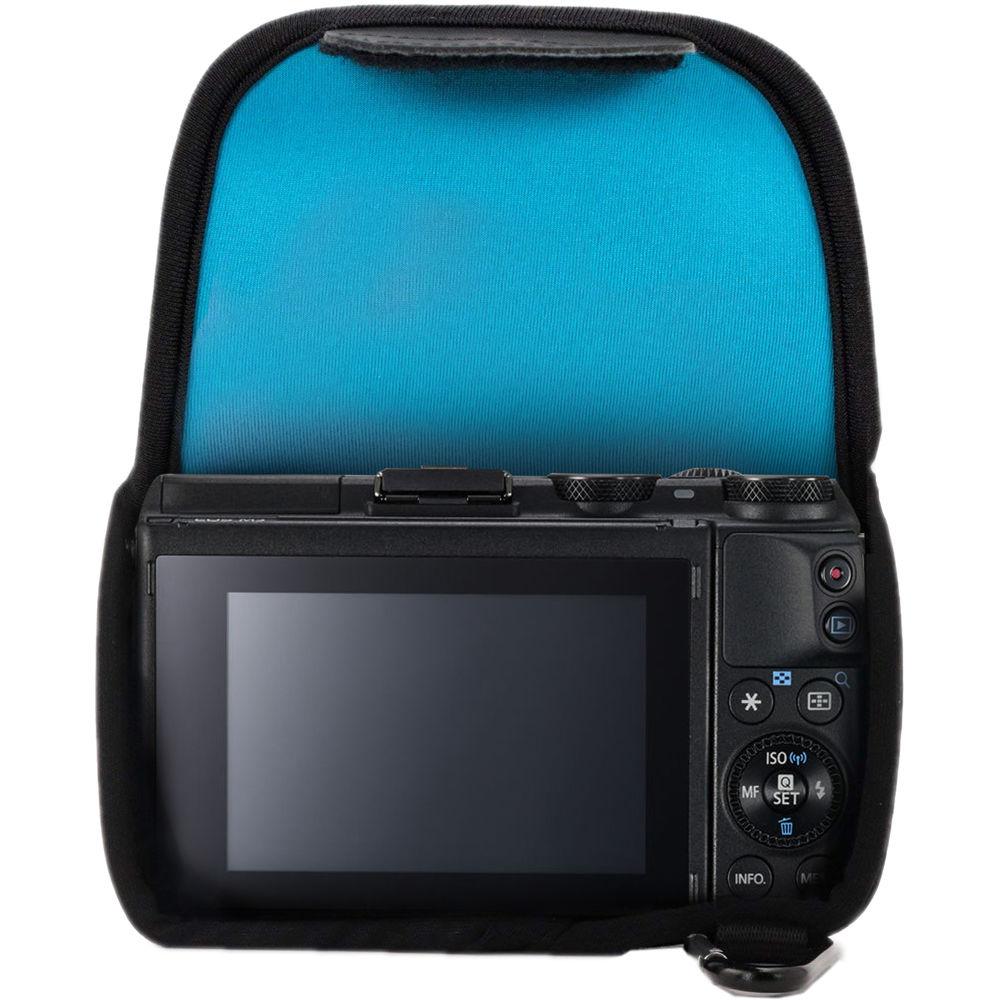 MegaGear Ultra-Light Neoprene Case for Canon EOS M3 with 18-55mm