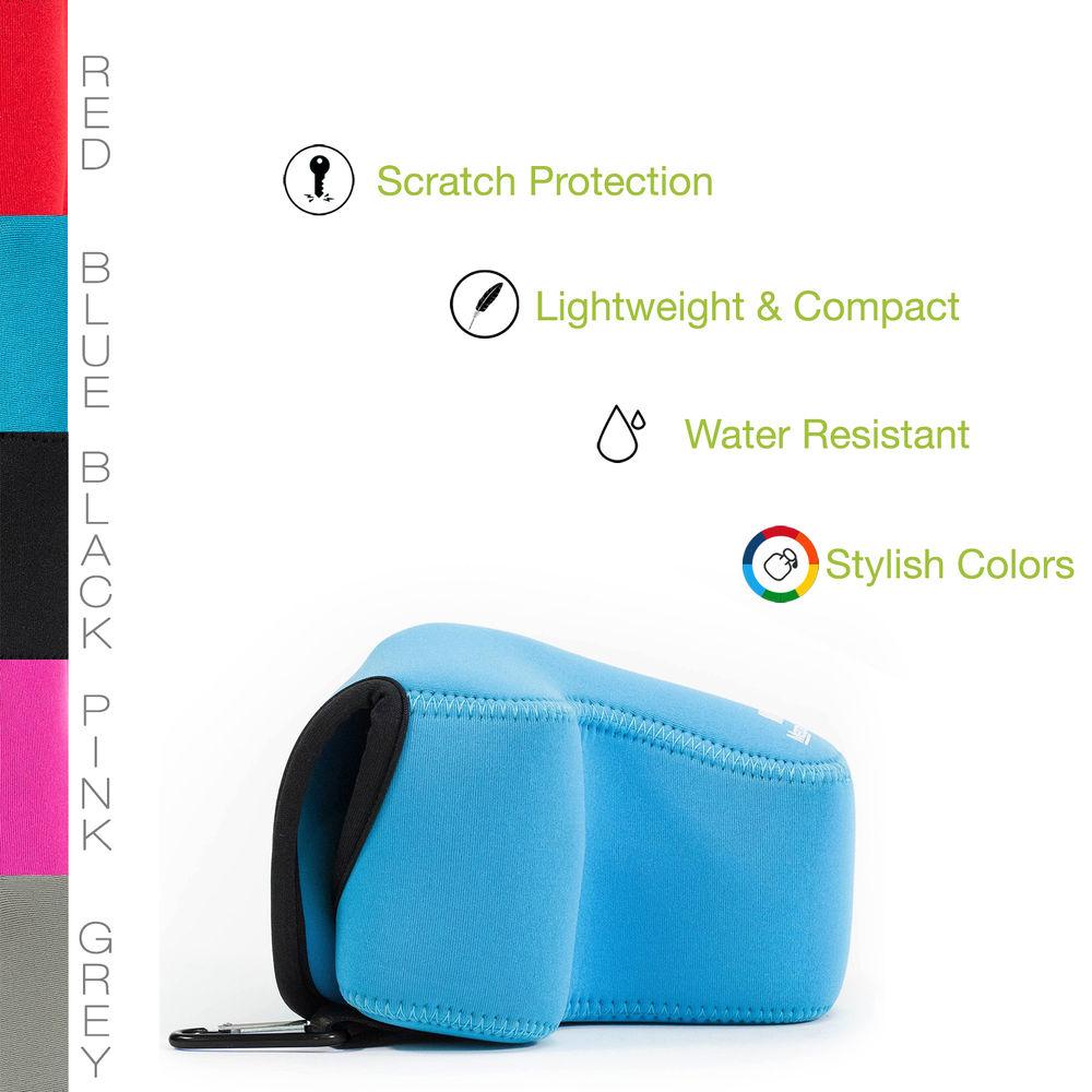 MegaGear Ultra-Light Neoprene Case for Panasonic Lumix DMC-GX8 with 14-140mm