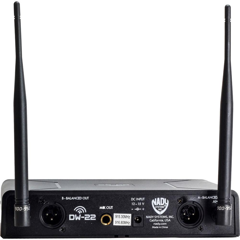 Nady DW-22 LTLT Digital Wireless Microphone System