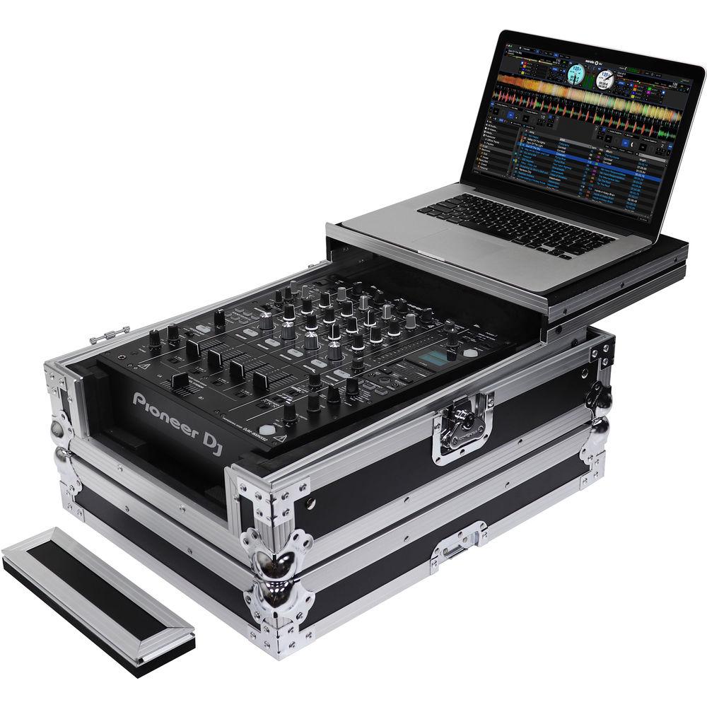 Odyssey Innovative Designs Universal 12" Format DJ Mixer Case with Extra Deep Rear Cable Space