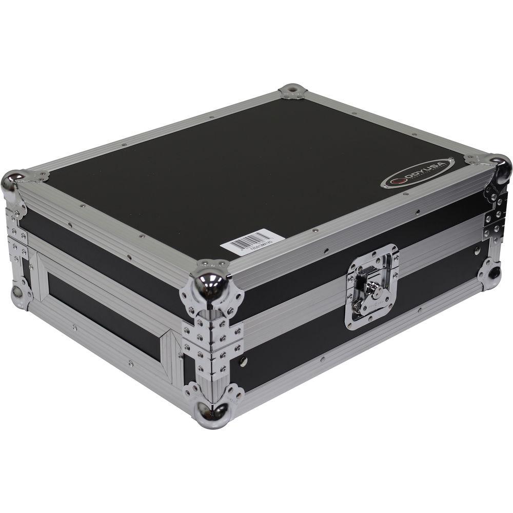 Odyssey Innovative Designs Universal 12" Format DJ Mixer Case with Extra Deep Rear Cable Space