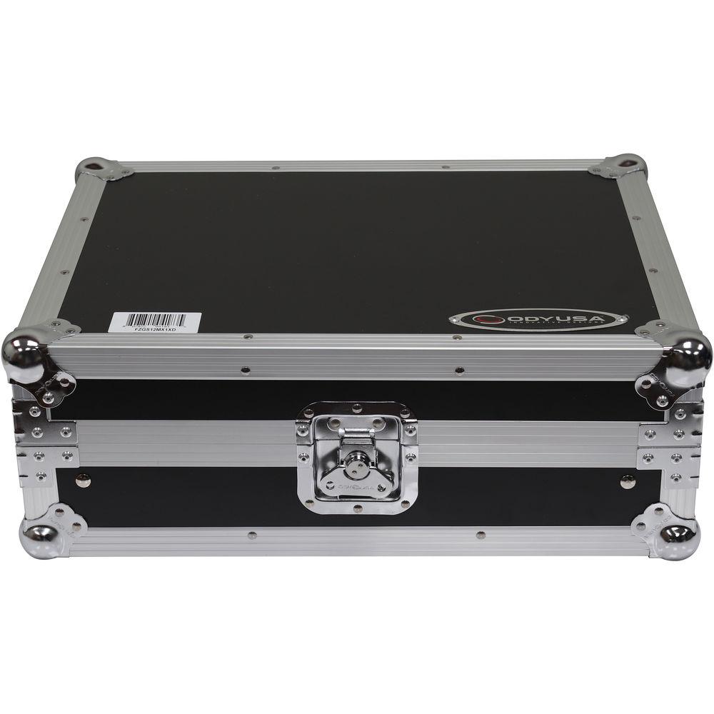 Odyssey Innovative Designs Universal 12" Format DJ Mixer Case with Extra Deep Rear Cable Space