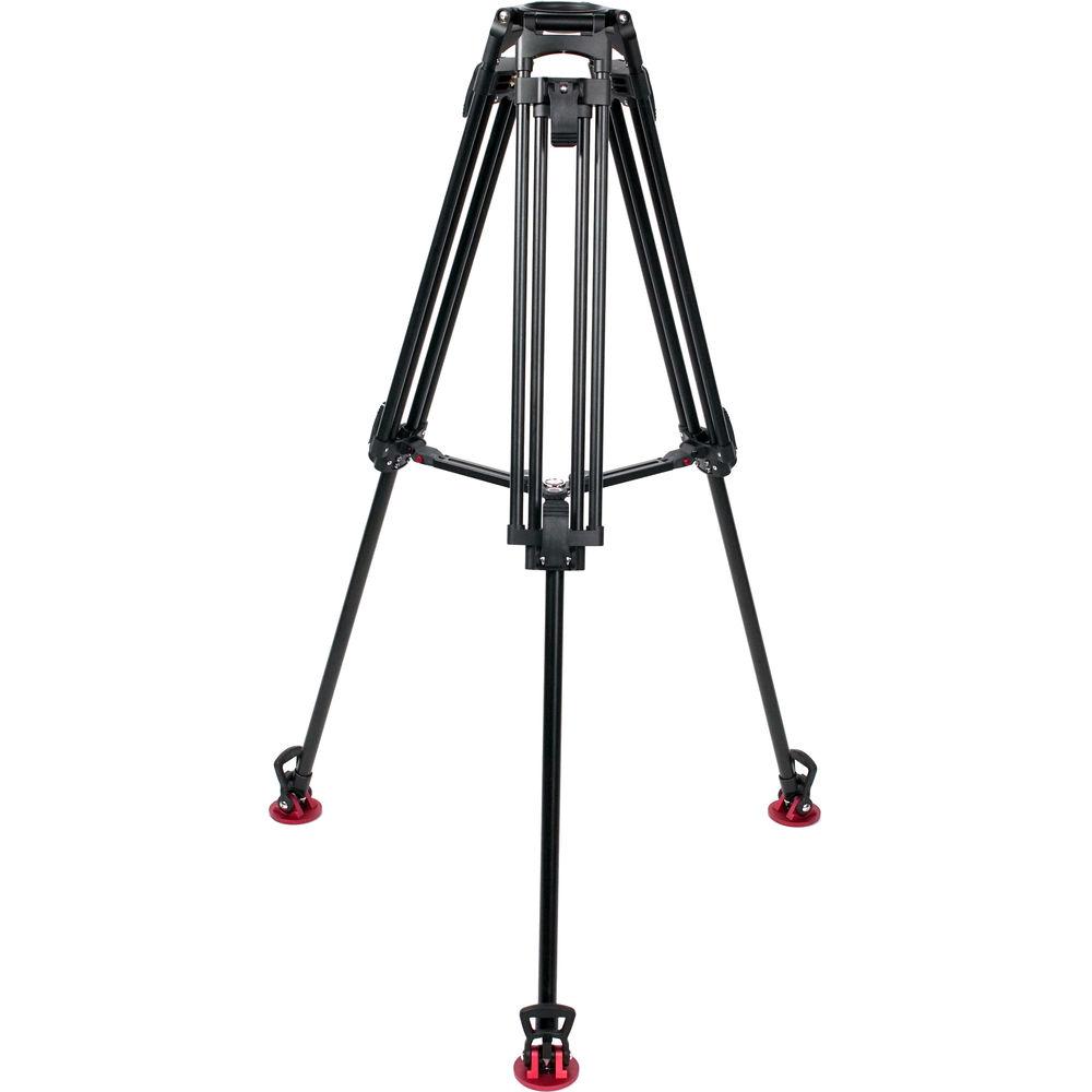 OZEN 100AL2 100mm Aluminum Tripod & Agile 12S Fluid Head System