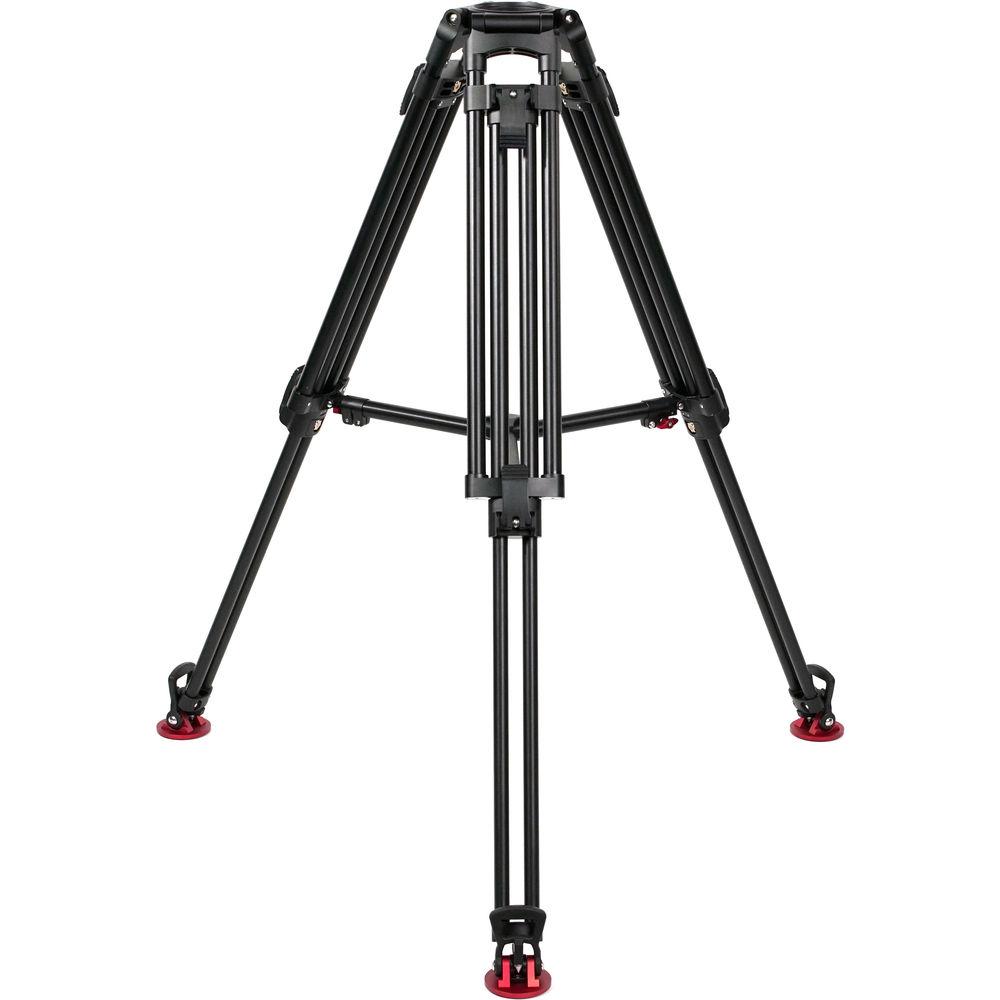 OZEN 100AL2HD 100mm Aluminum Tripod & Agile 18 Fluid Head System