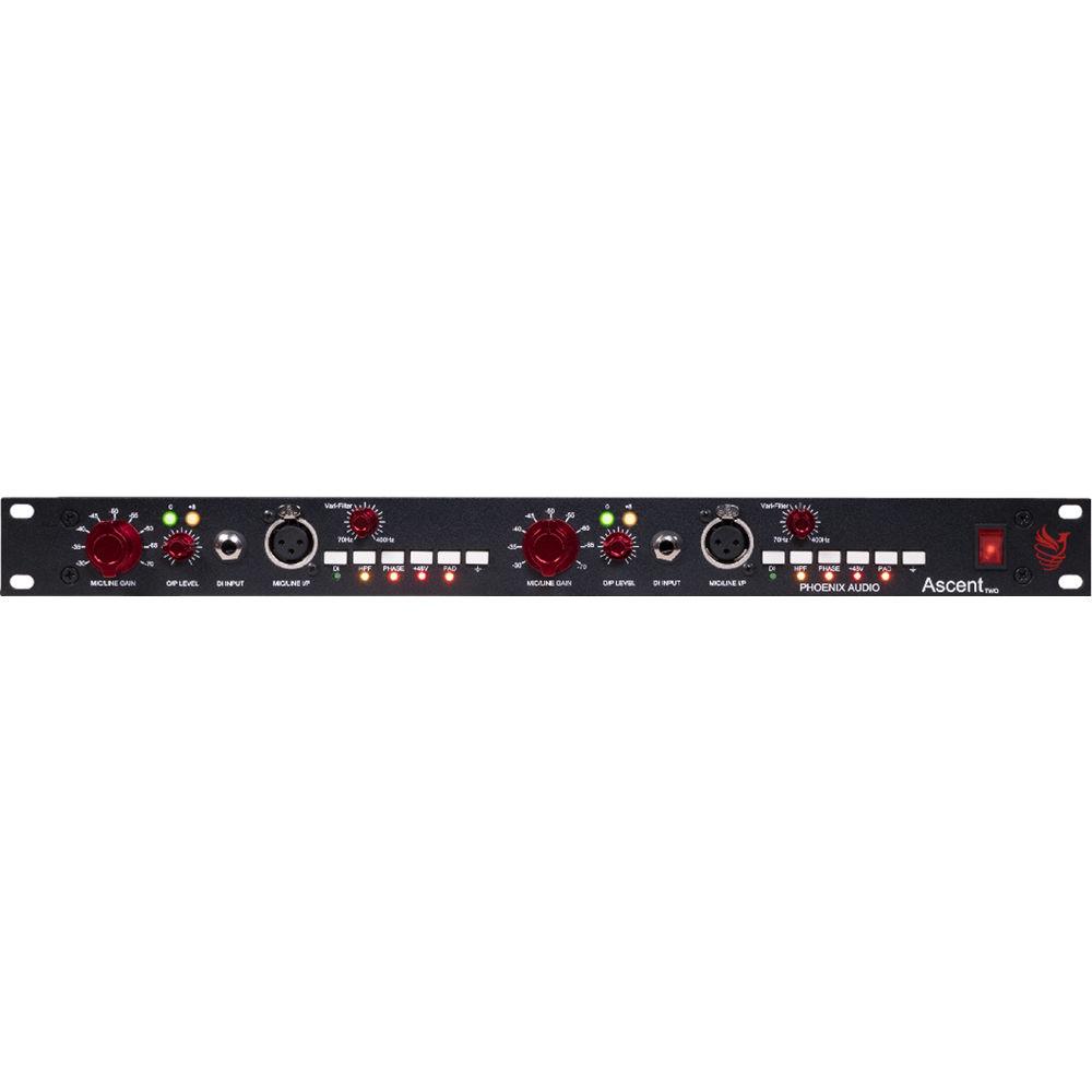 Phoenix Audio Ascent Two Class-A Dual-Mono Microphone Preamplifier DI