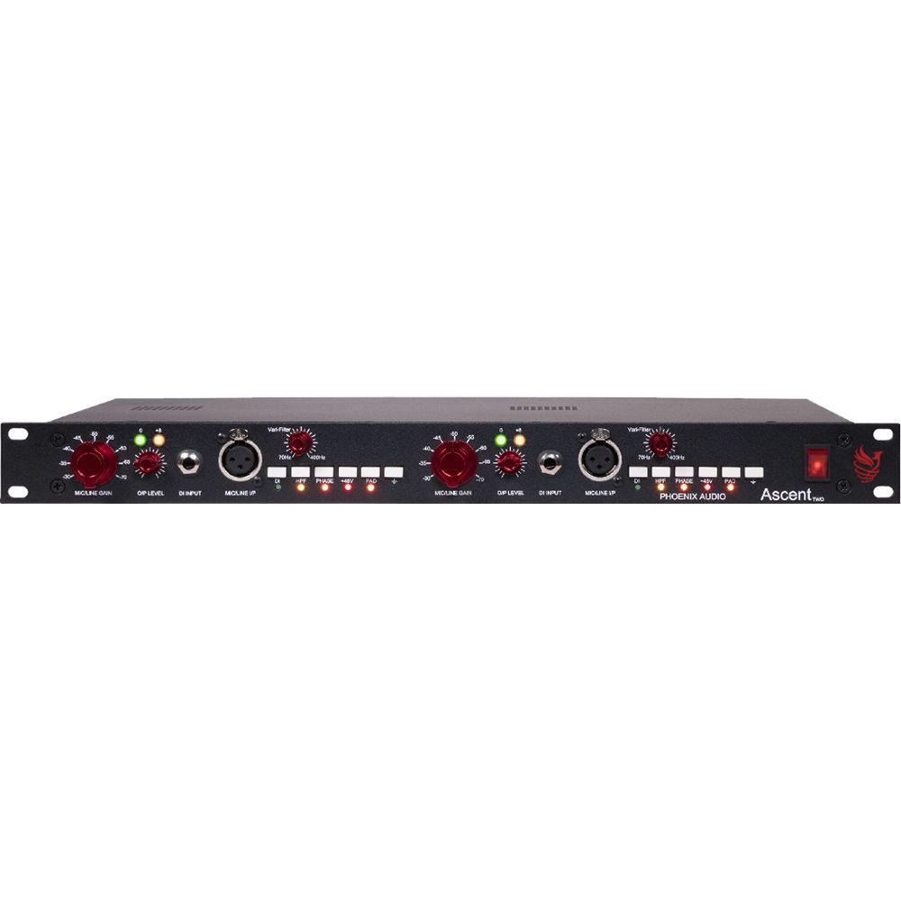 Phoenix Audio Ascent Two Class-A Dual-Mono Microphone Preamplifier DI