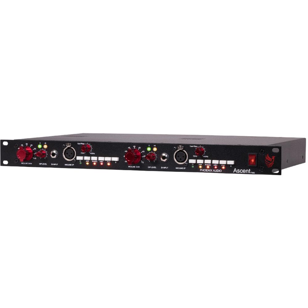 Phoenix Audio Ascent Two Class-A Dual-Mono Microphone Preamplifier DI