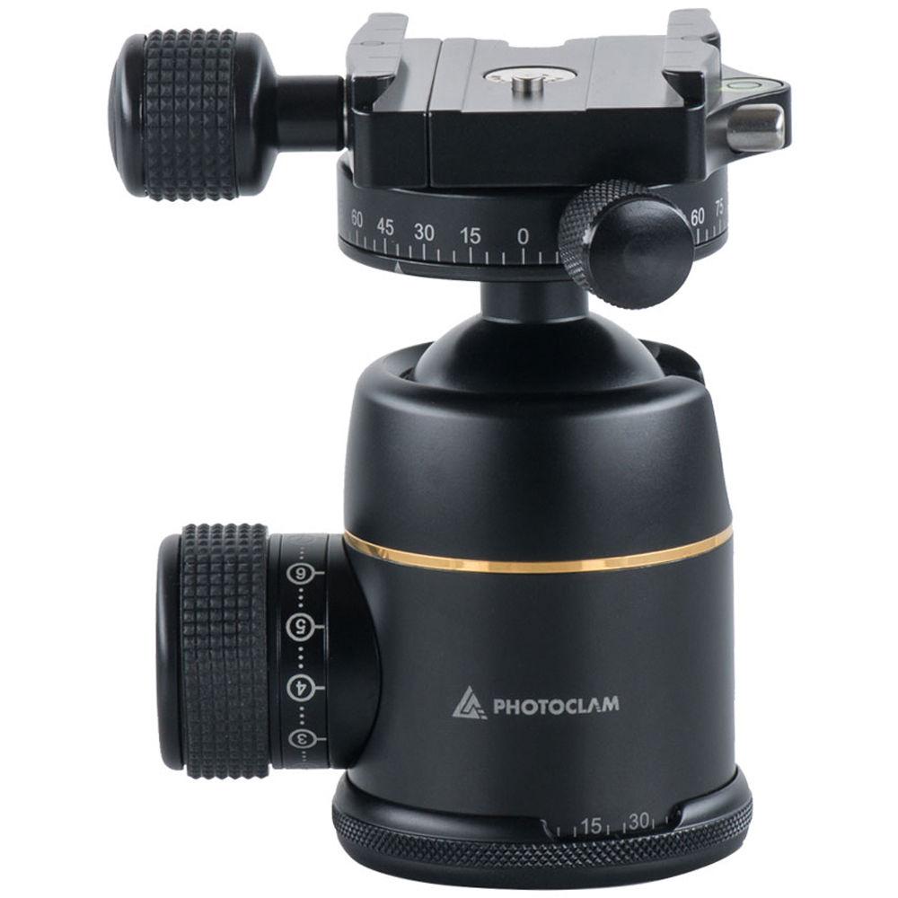 Photo Clam Pro Gold 4 Ball Head with Screw Knob Clamp